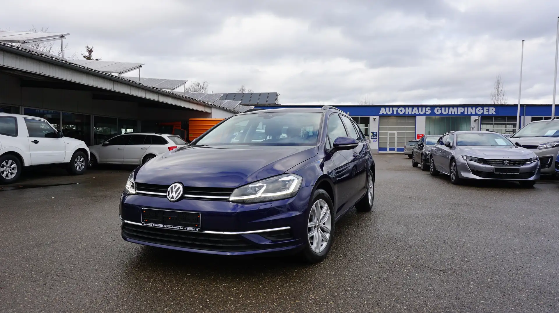Volkswagen Golf Variant 1.0 TSI OPF Comfortline !! Standheizung !! Bleu - 1