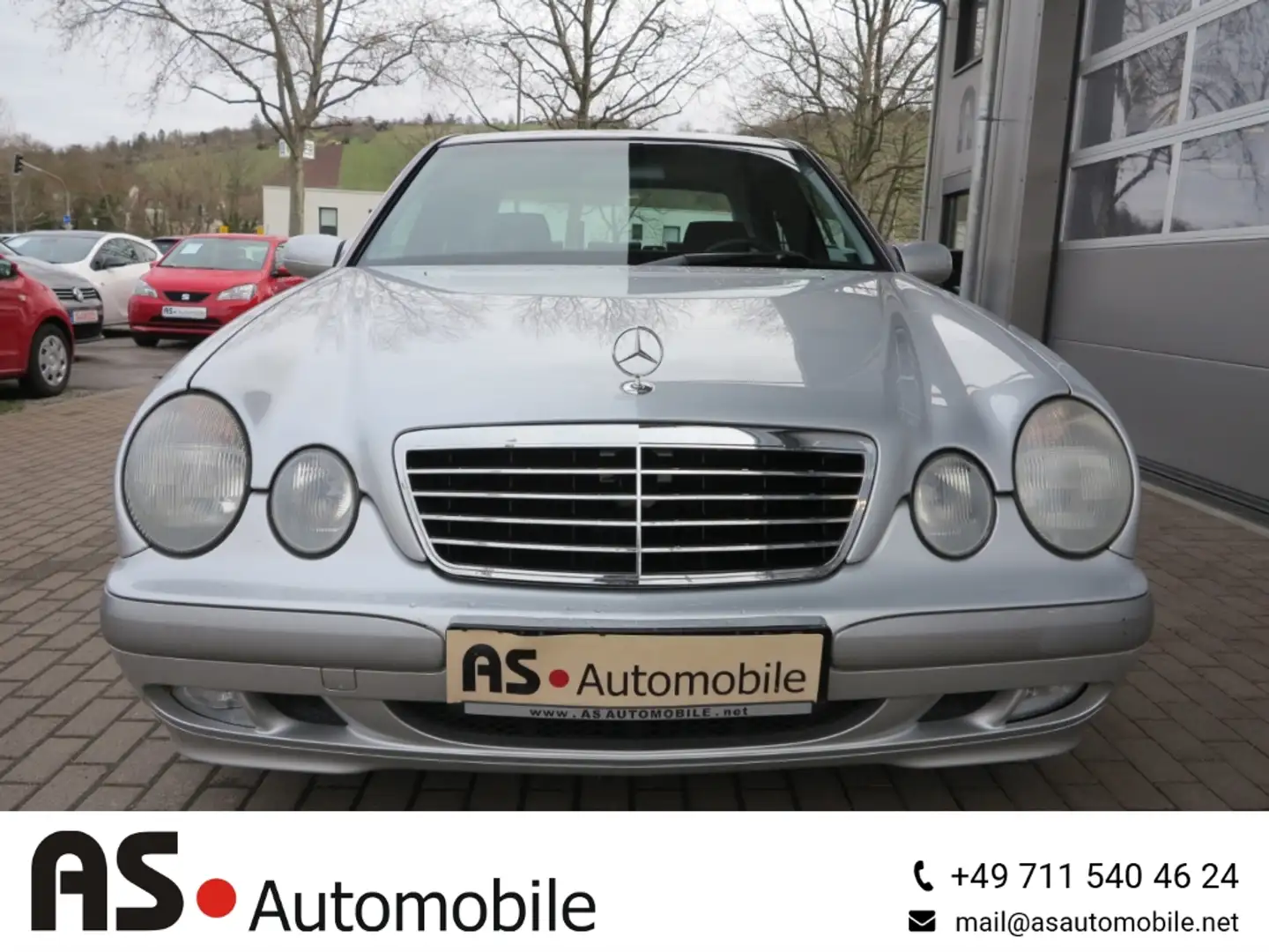 Mercedes-Benz E 200 Kompressor Automatik*Klima*SHZ*Schiebedach srebrna - 2