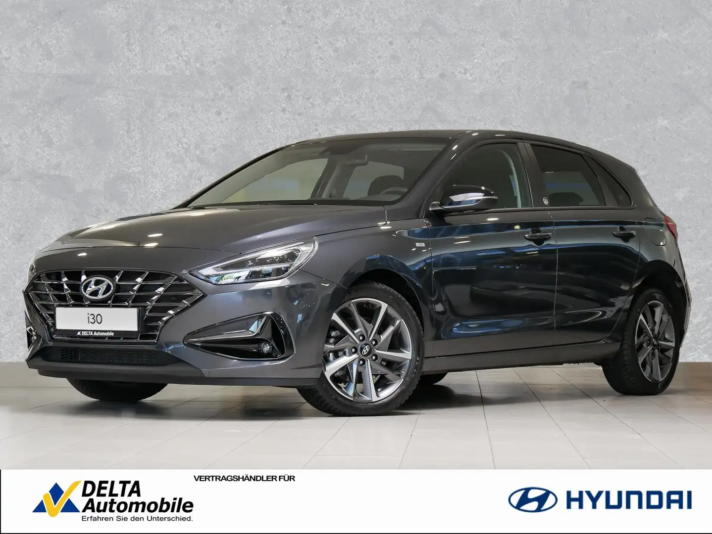 Hyundai i30 1.5 DCT Trend Navi Assist Komfort Voll-LED Grau - 1