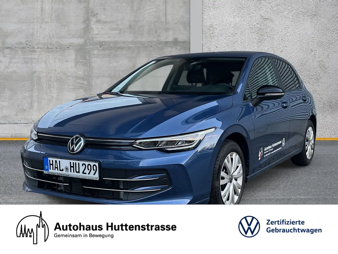 Volkswagen Golf VIII 1.5 eTSI DSG Life VIRTUAL NAVI ACC AHK Blau - 1