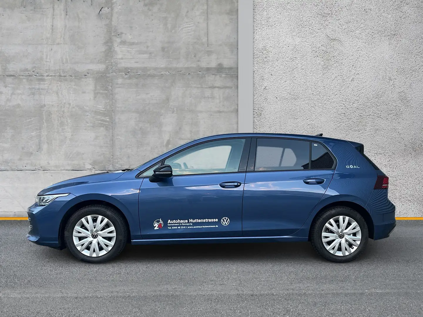 Volkswagen Golf VIII 1.5 eTSI DSG Life VIRTUAL NAVI ACC AHK Blau - 2