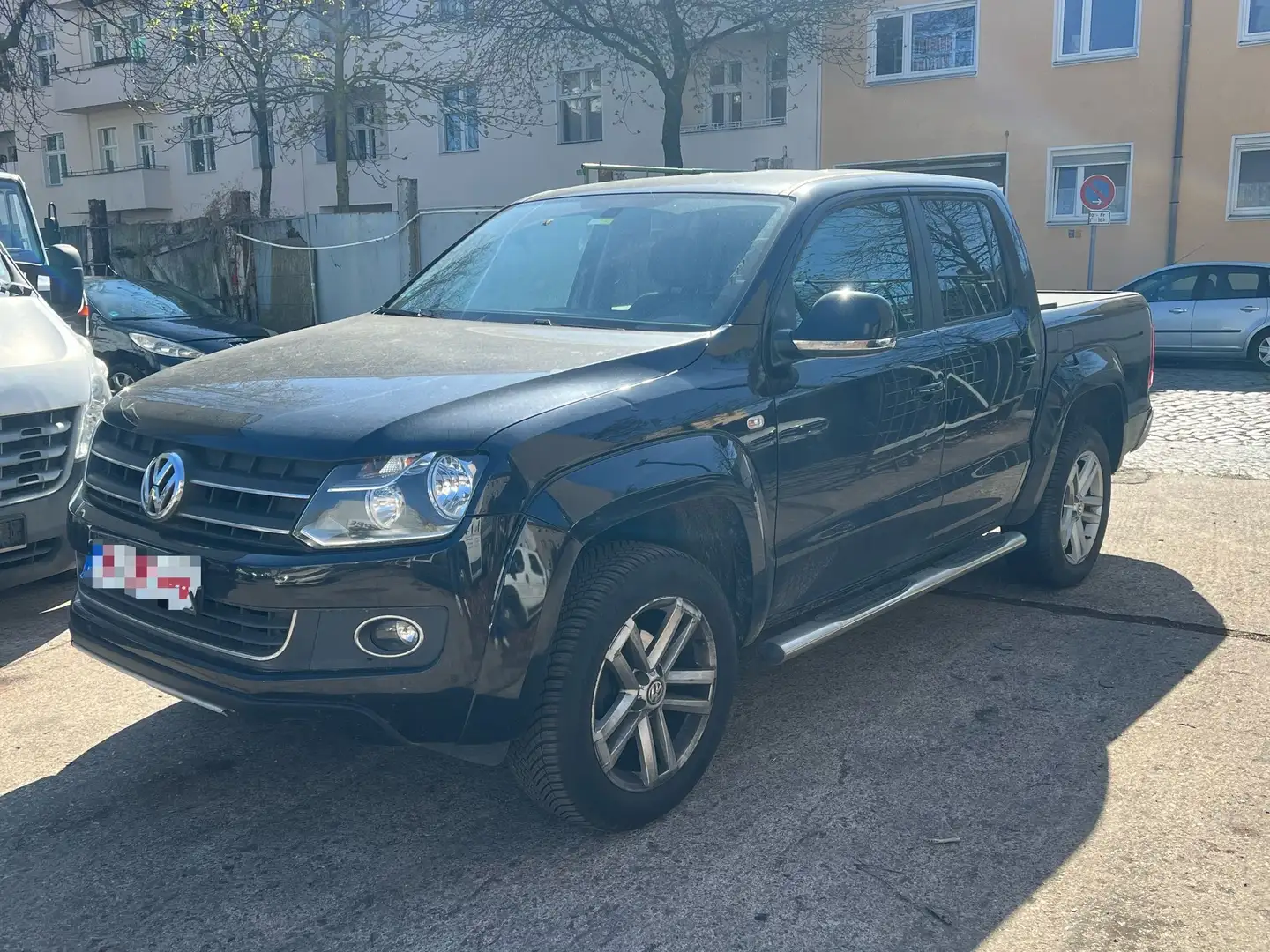 Volkswagen Amarok Highline DoubleCab 4Motion Klima AHLK Euro 5 2013 Fekete - 1
