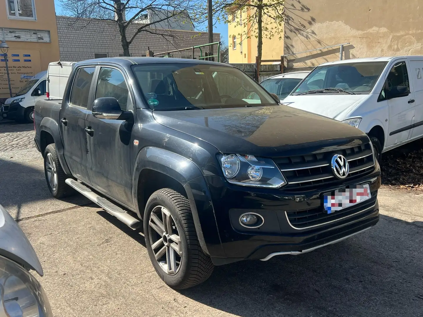 Volkswagen Amarok Highline DoubleCab 4Motion Klima AHLK Euro 5 2013 Fekete - 2