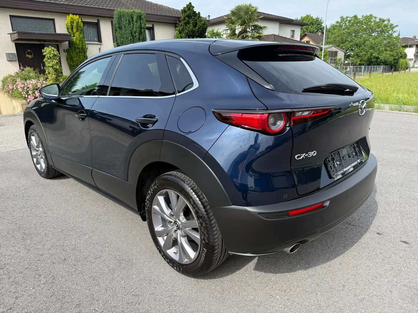 Mazda CX-30 G122 Comfort+/SO/ST/PR/TE Leder Vollausstattung Blau - 2