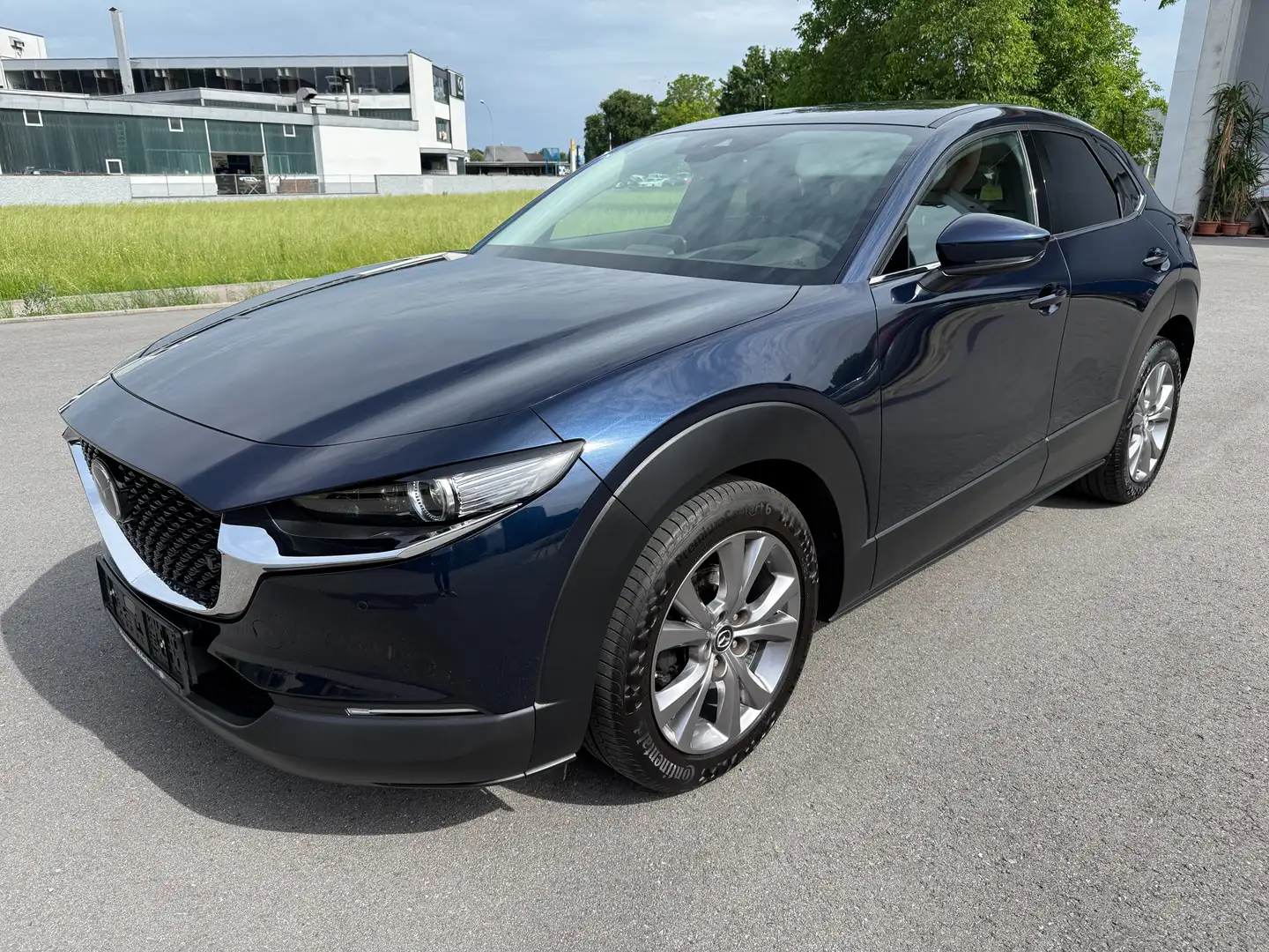 Mazda CX-30 G122 Comfort+/SO/ST/PR/TE Leder Vollausstattung Blau - 1