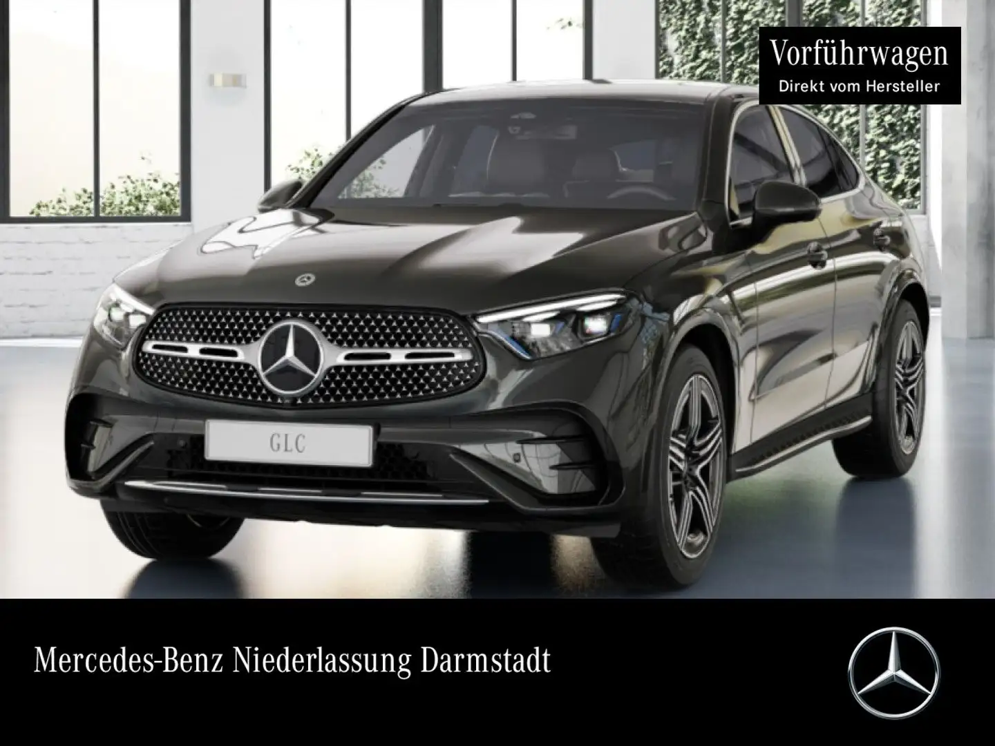 Mercedes-Benz GLC 200 4M AMG+360+BURMESTER+TOTW+KEYLESS+9G Gris - 1