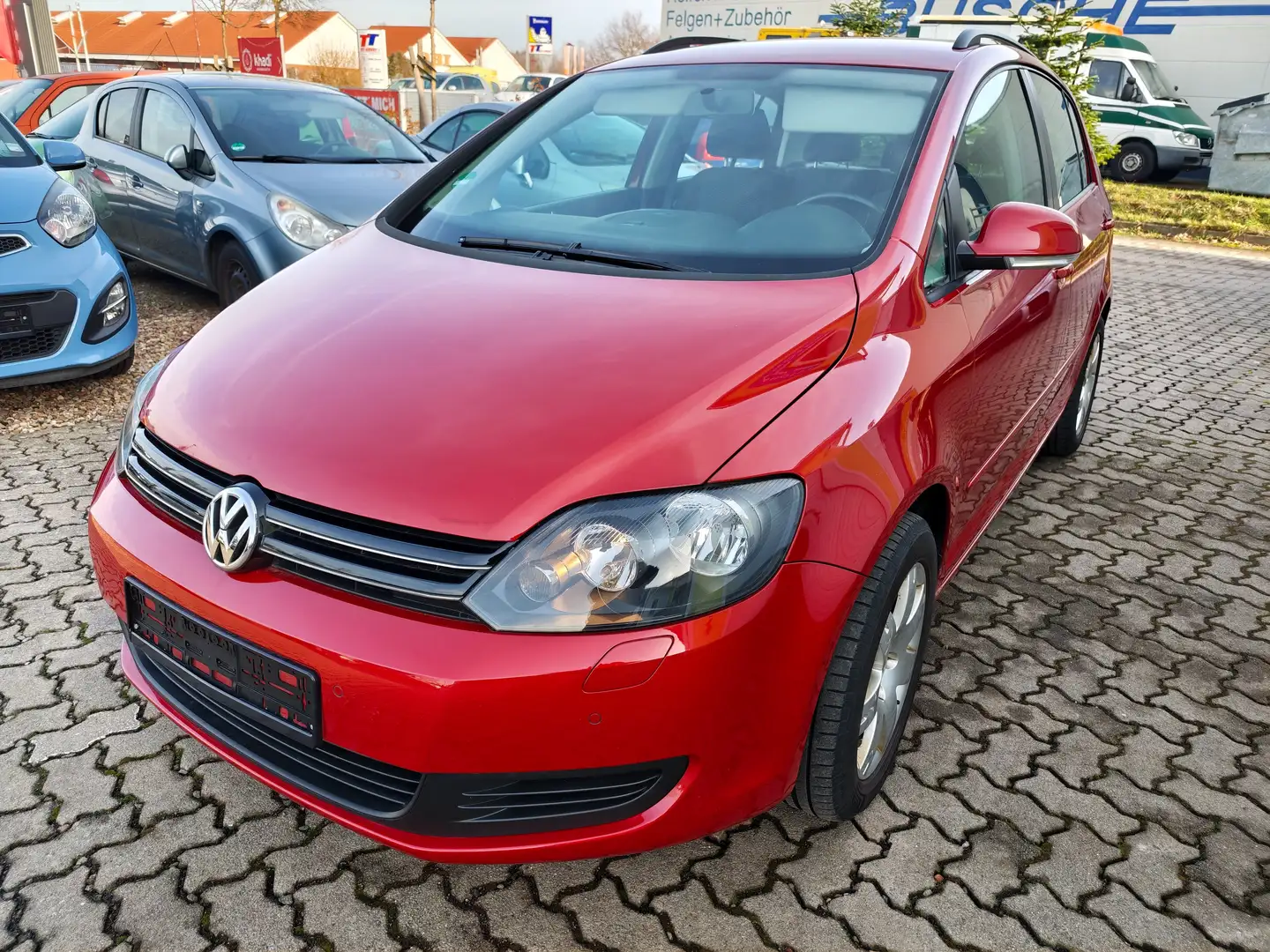 Volkswagen Golf Plus Comfortline 1.4 Tsi Kette Neu Tüv 12/26 Rot - 1