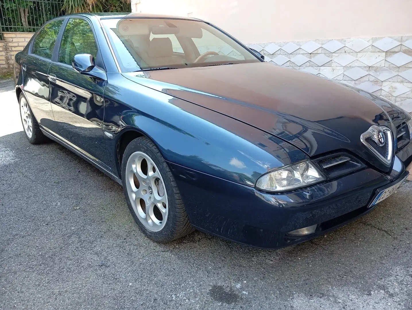 Alfa Romeo 166 166 I 1998 3.0 V6 24v S Distinctive 220cv Modrá - 1