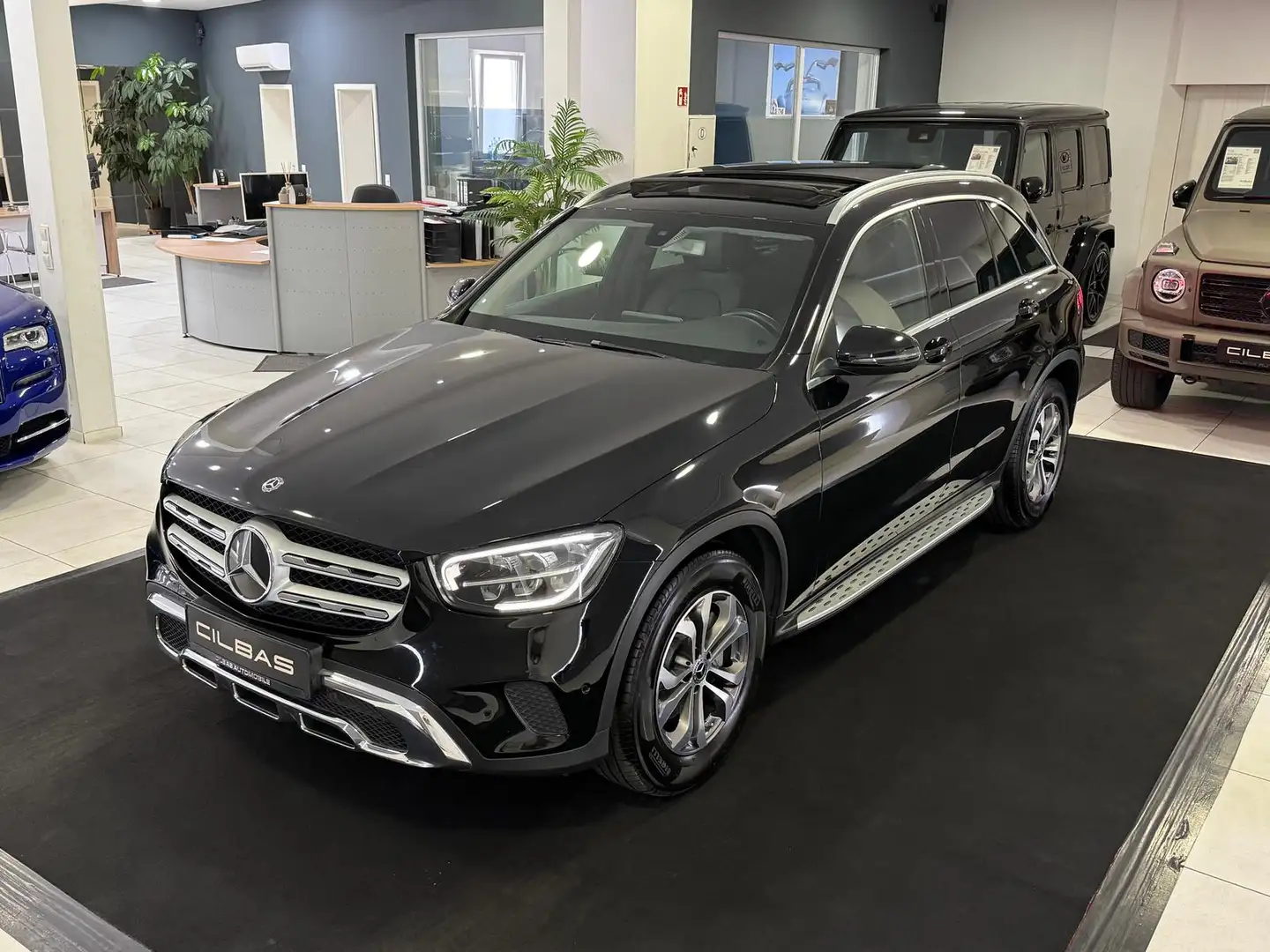 Mercedes-Benz GLC 220 d 9G 4M *PANO*LED*SHZ*CARPLAY*1.HAND* Nero - 1