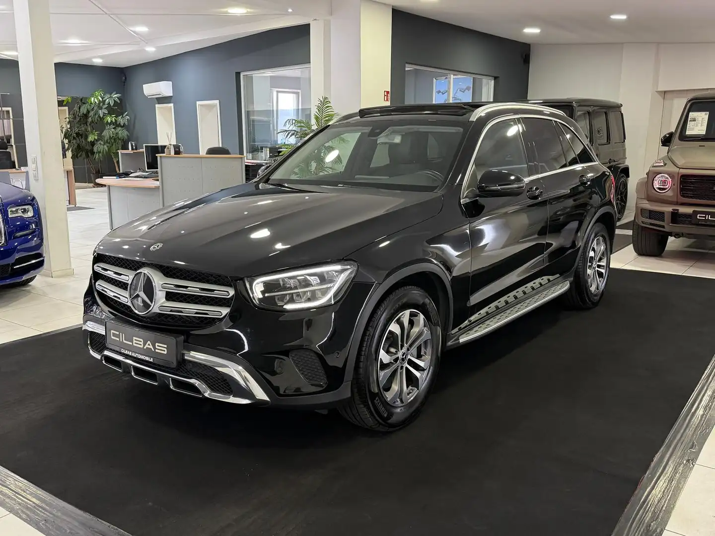 Mercedes-Benz GLC 220 d 9G 4M *PANO*LED*SHZ*CARPLAY*1.HAND* Schwarz - 2