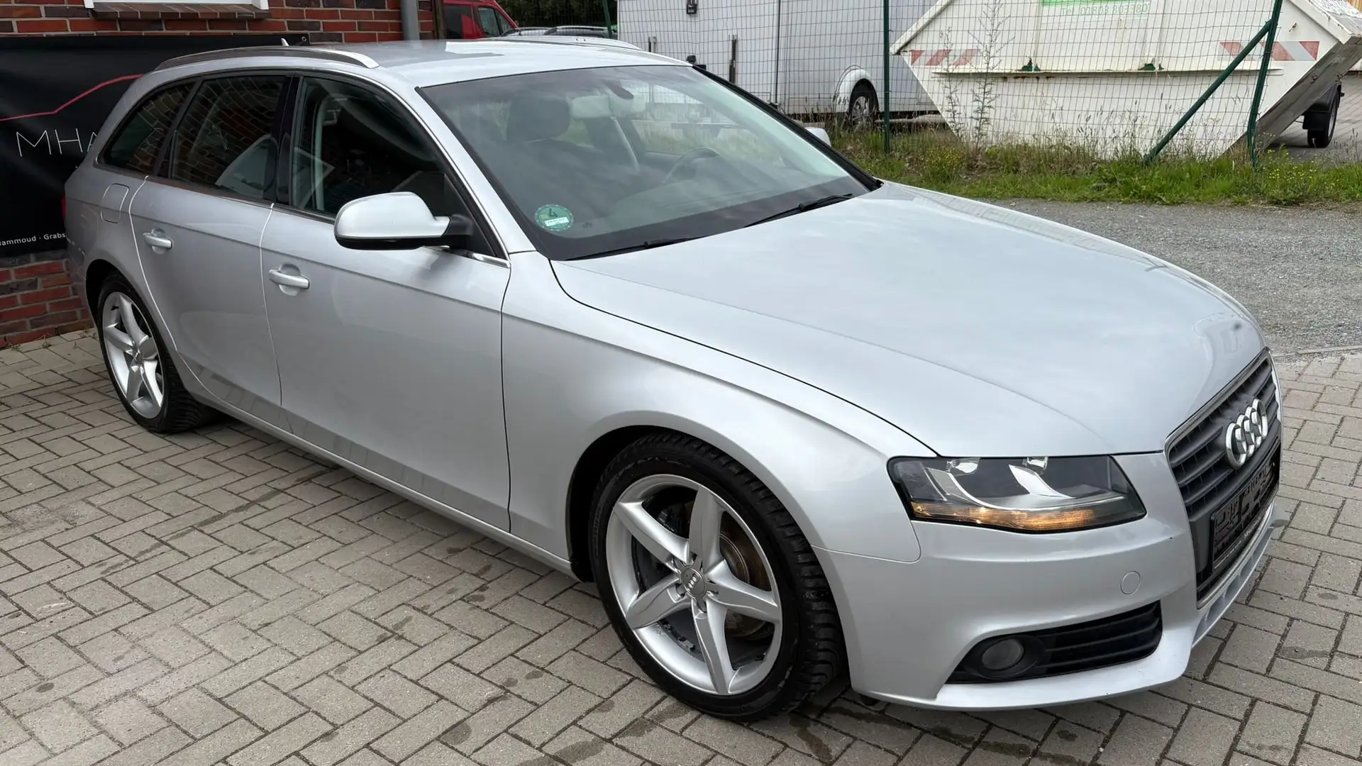 Audi A4 B8 2.0 TDI *2.Hand*Scheckheft*TÜV-NEU*Finanz* Grijs - 2
