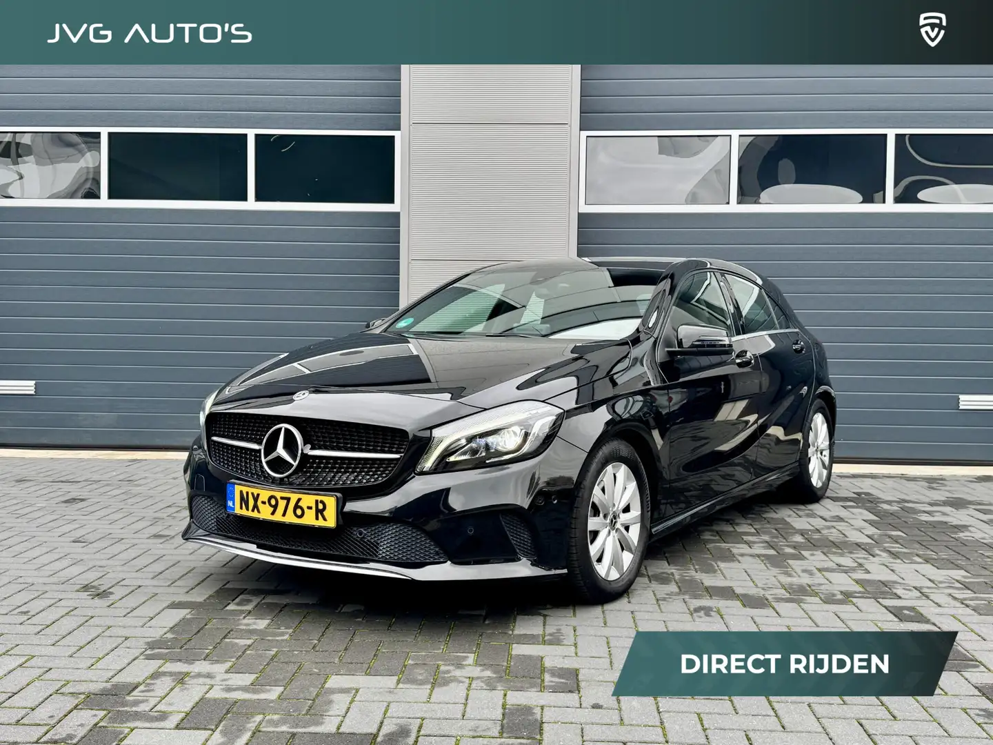 Mercedes-Benz A 180 Ambition AUT/ NAVI/ LED/ Trekhaak/ Camera/ Facelif Noir - 1