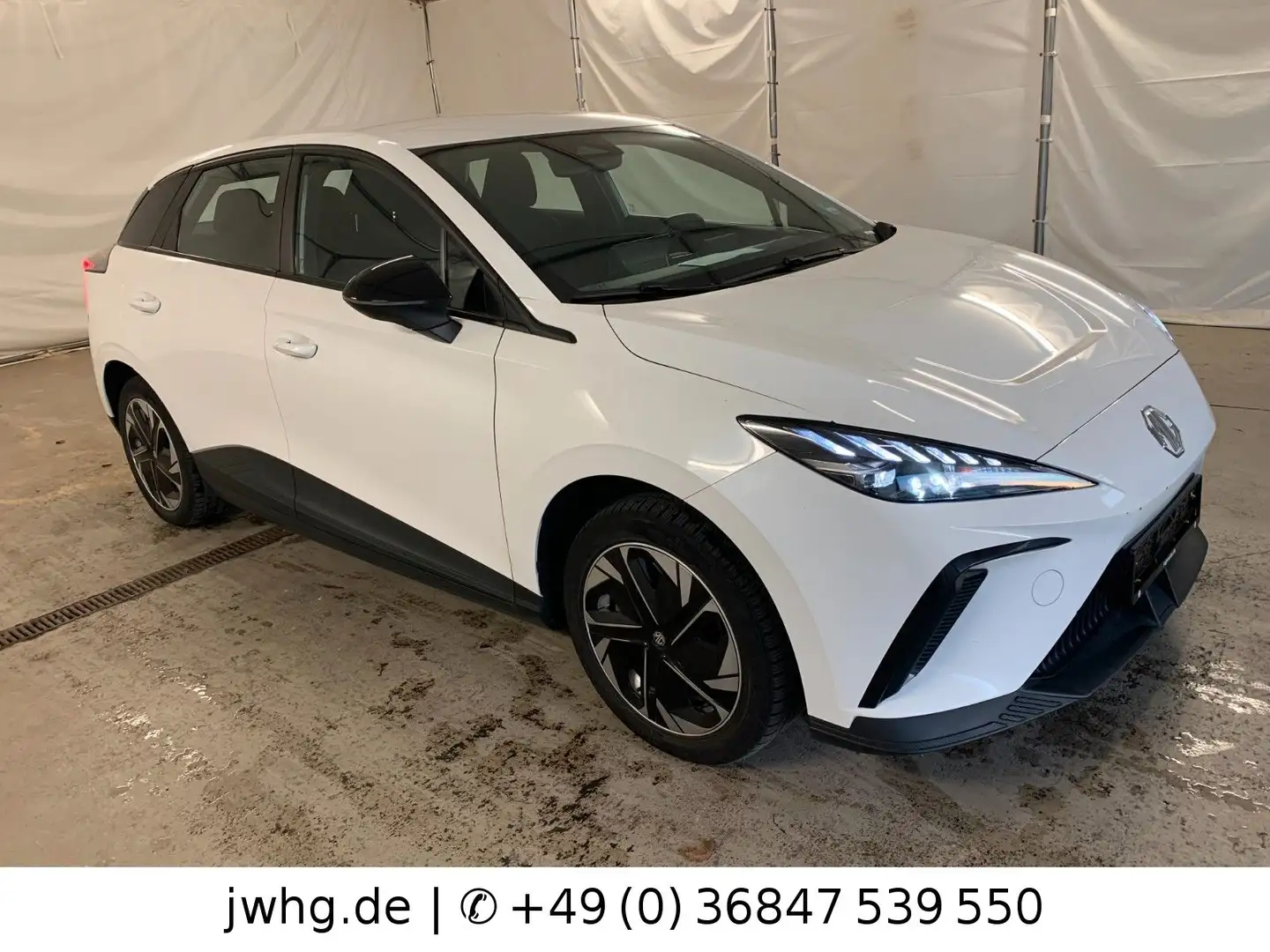 MG MG4 LED DAB ACC DigTacho SpurhalteAss Carplay Blanc - 2