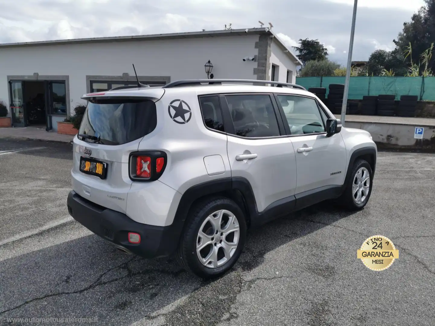 Jeep Renegade 1.0 T3 Limited RATE AUTO MOTO SCOOTER Grigio - 2