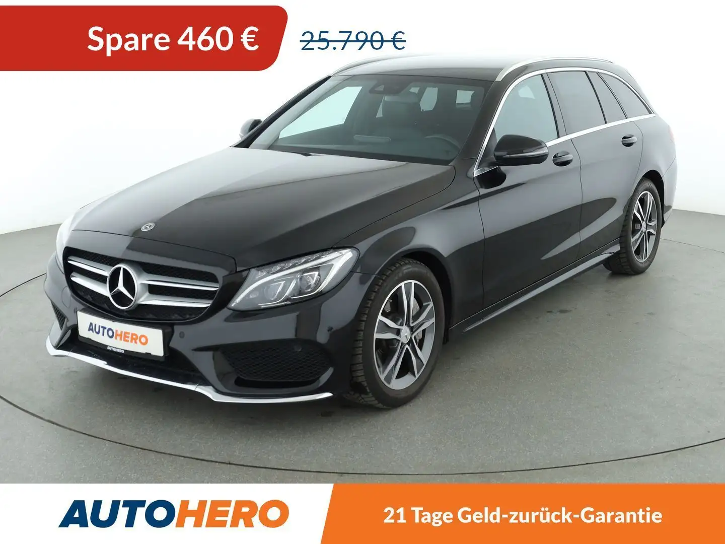 Mercedes-Benz C 300 T AMG Line Aut.*NAVI*CAM*LED*PDC*SHZ*TEMPO*KLIMA* Schwarz - 1