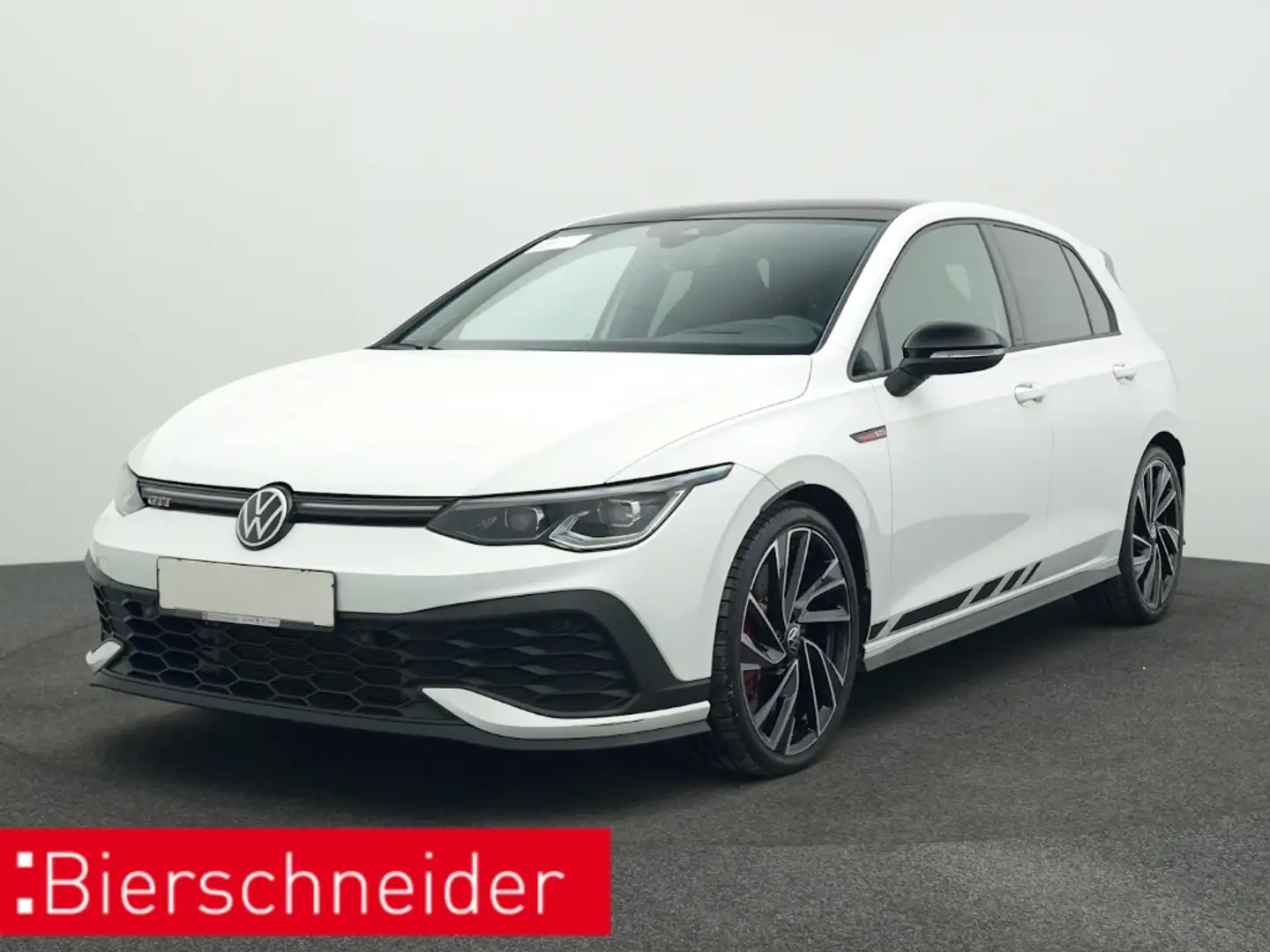 Volkswagen Golf GTI 8 2.0 TSI DSG Clubsport Blackstyle PANO HuD HK KAM Weiß - 1