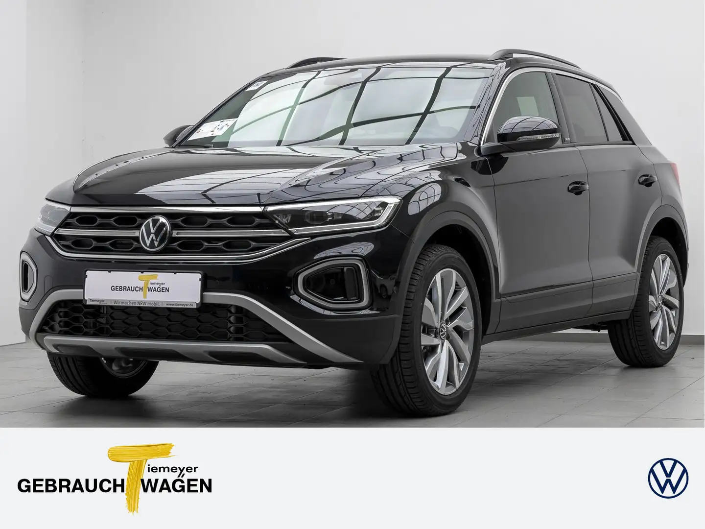 Volkswagen T-Roc 1.5 TSI DSG LIFE AHK NAVI IQ-LIGHT SITZHZG Schwarz - 1