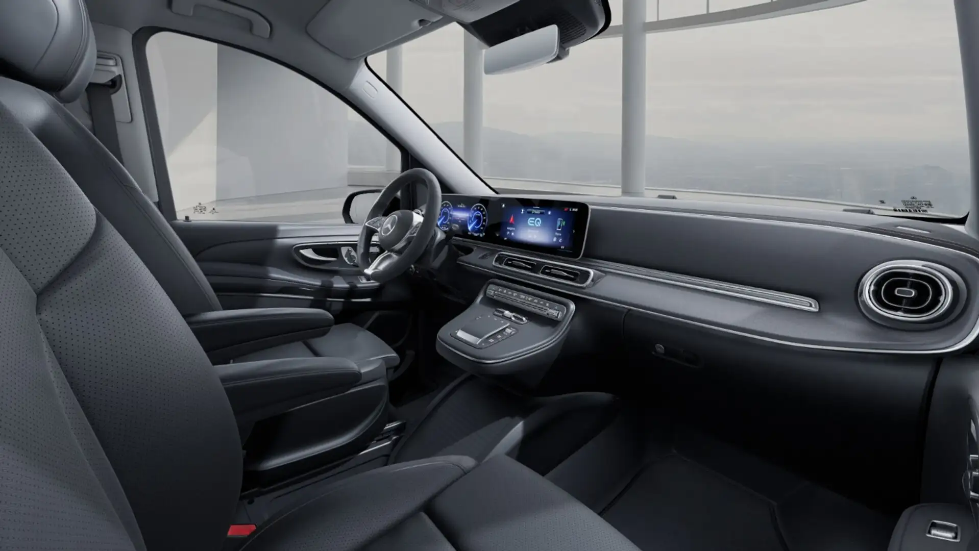 Mercedes-Benz EQV 300 AVANTGARDE Lang Navi,Rückfahrkamera,Klimaautomatik Blau - 2