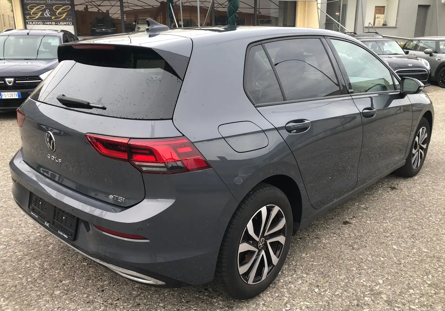 Volkswagen Golf 1.0 etsi evo Active 110cv DSG LED NAVI TELECAMERA Grigio - 2