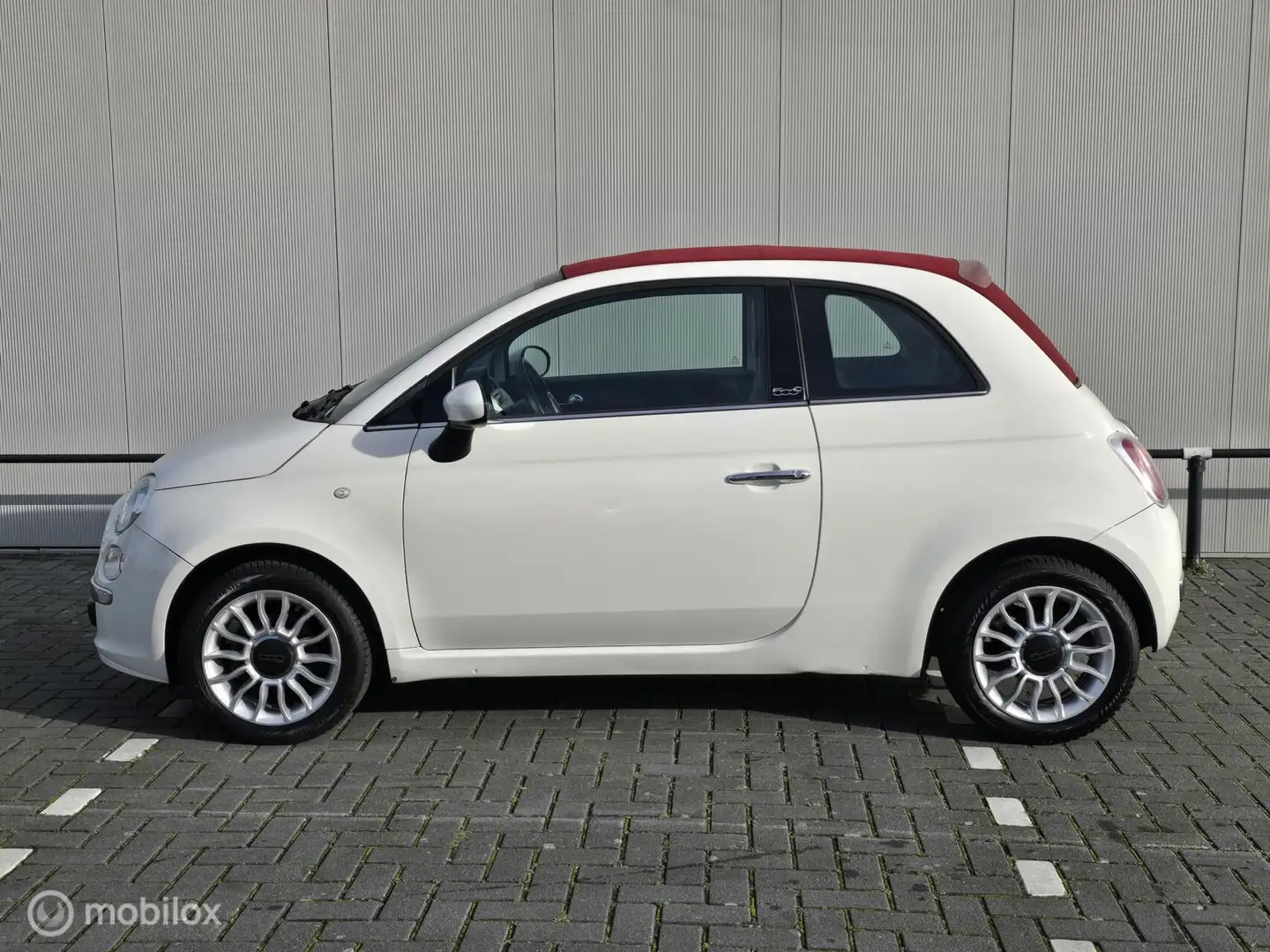 Fiat 500C 1.2 Pop Nieuwe apk! Cabrio! Wit - 2