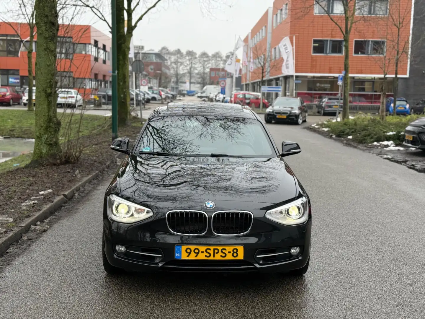 BMW 118 1-serie 118i AUTOMAAT 5-DEURS LEDER/XENON/SCHUIFDA Noir - 2