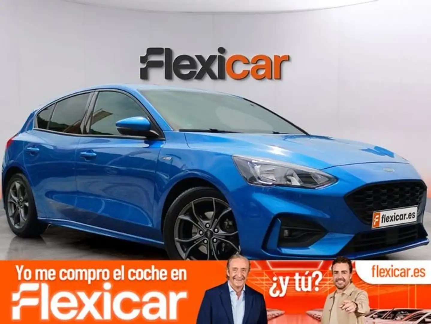 Ford Focus 1.0 Ecoboost ST Line 125 Azul - 1
