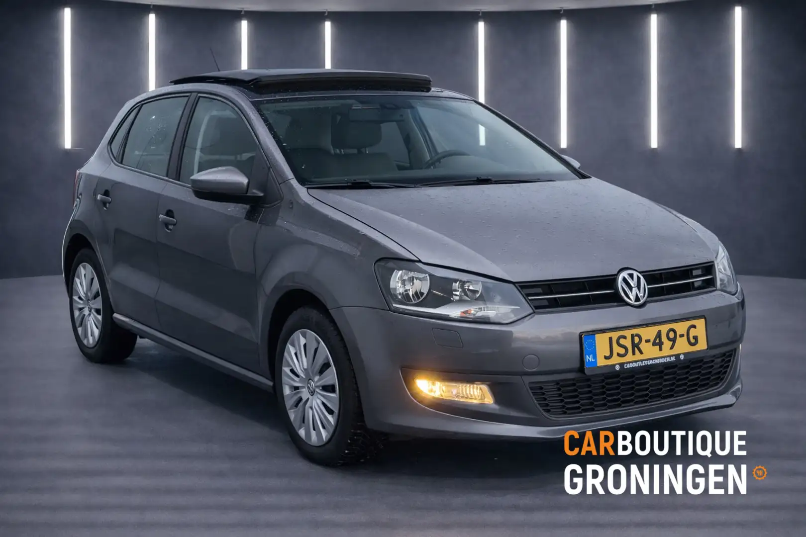 Volkswagen Polo 1.2 Comfortline 5D | PANO | CRUISE | CLIMA Grau - 1