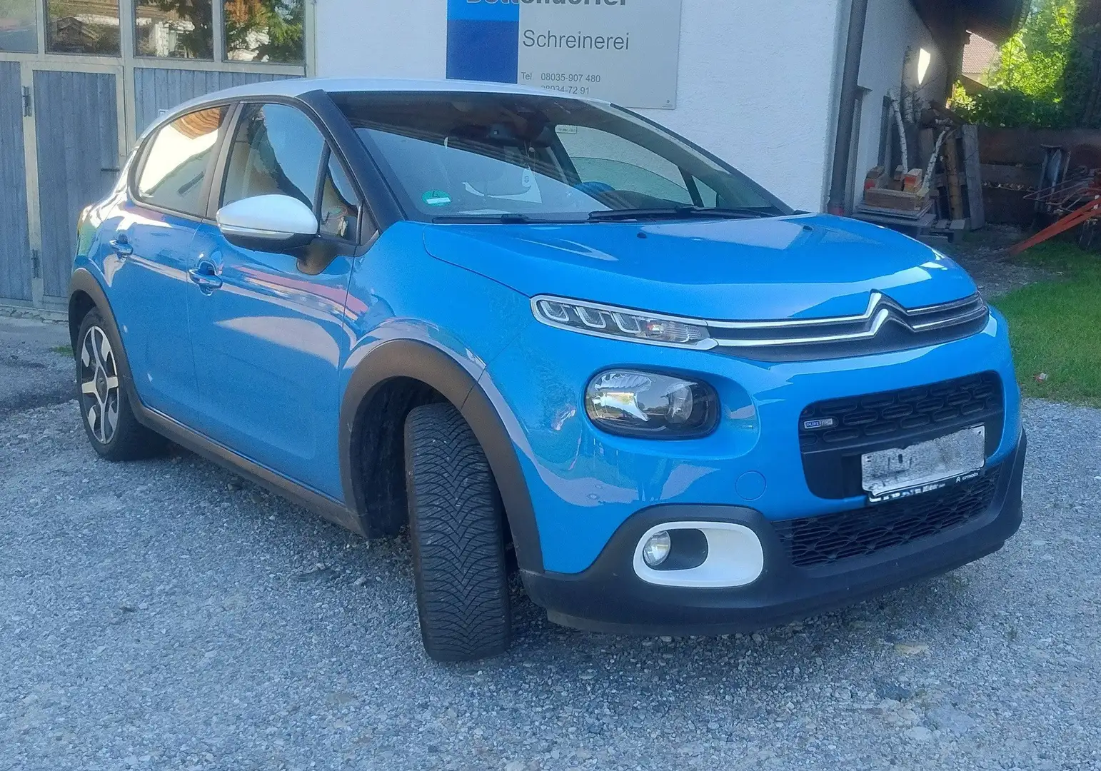 Citroen C3 C3 PureTech 82 5-Gang-Manuell Feel Feel Blau - 2