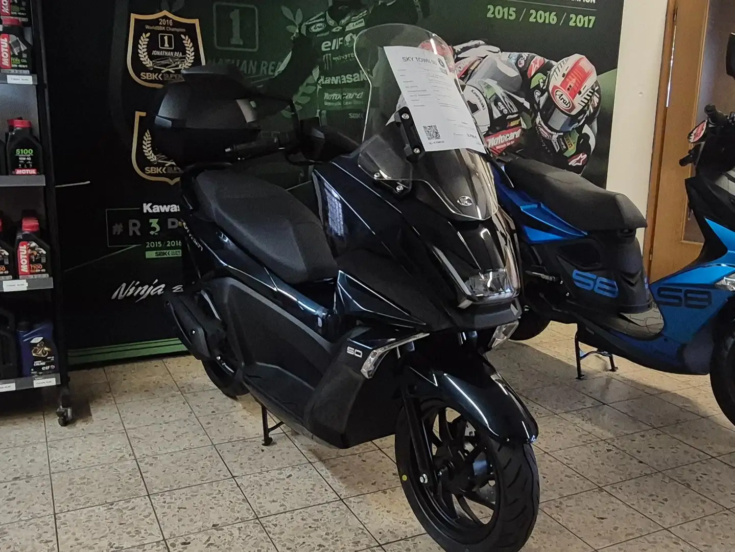 Kymco Grand Dink 50 Sky Town 50 Bleu - 1