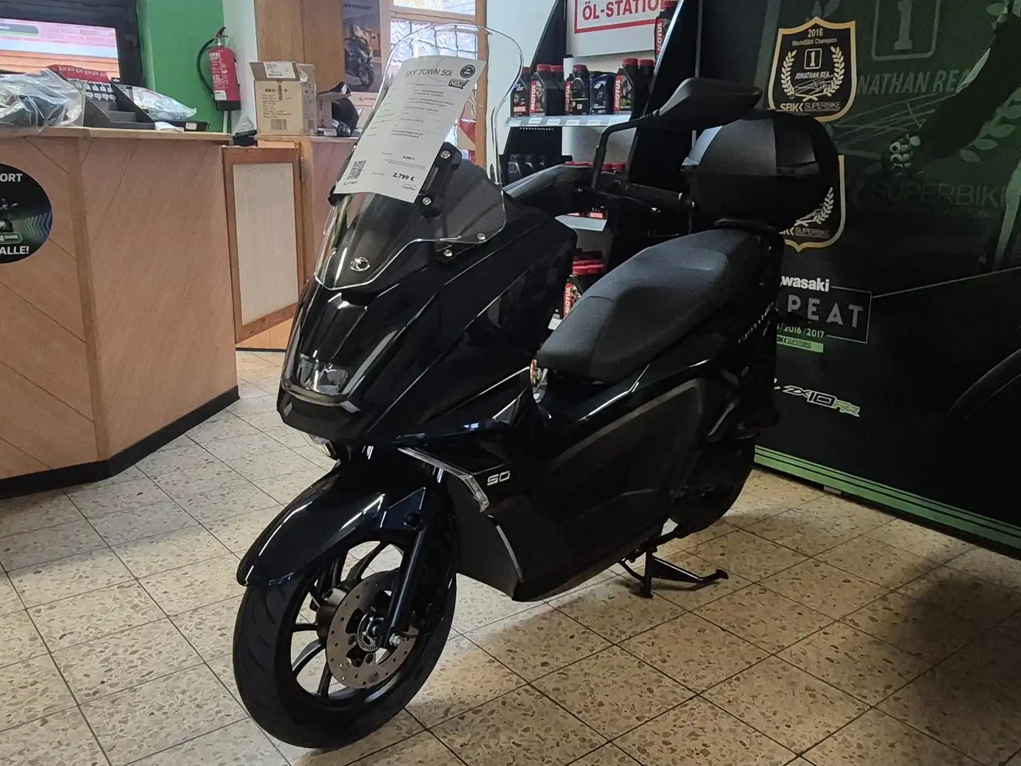 Kymco Grand Dink 50 Sky Town 50 Bleu - 2