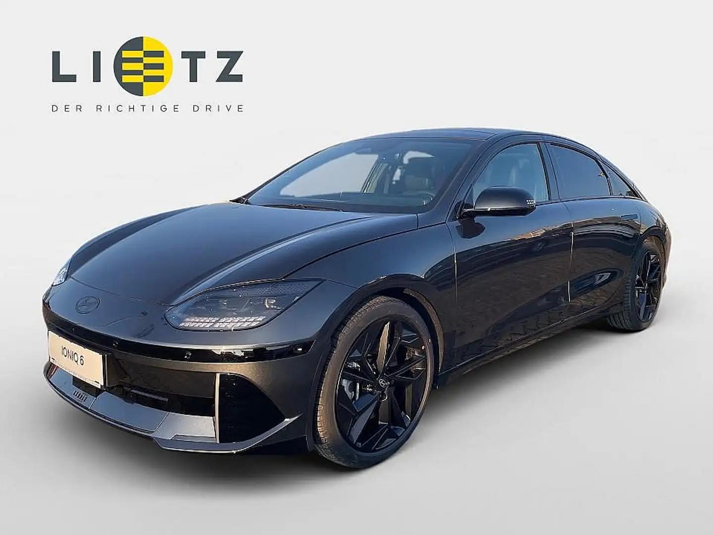 Hyundai IONIQ 6 BLACK Edition 77,4 kWh i65c1-Schiebedach Grau - 1