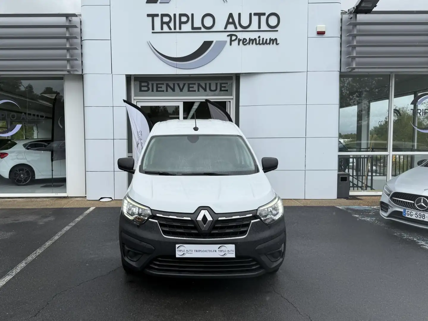 Renault Express Express 1.5 Blue dCi 75 FOURGON Confort TVA RECUPERABLE + CLIM Blanc - 2