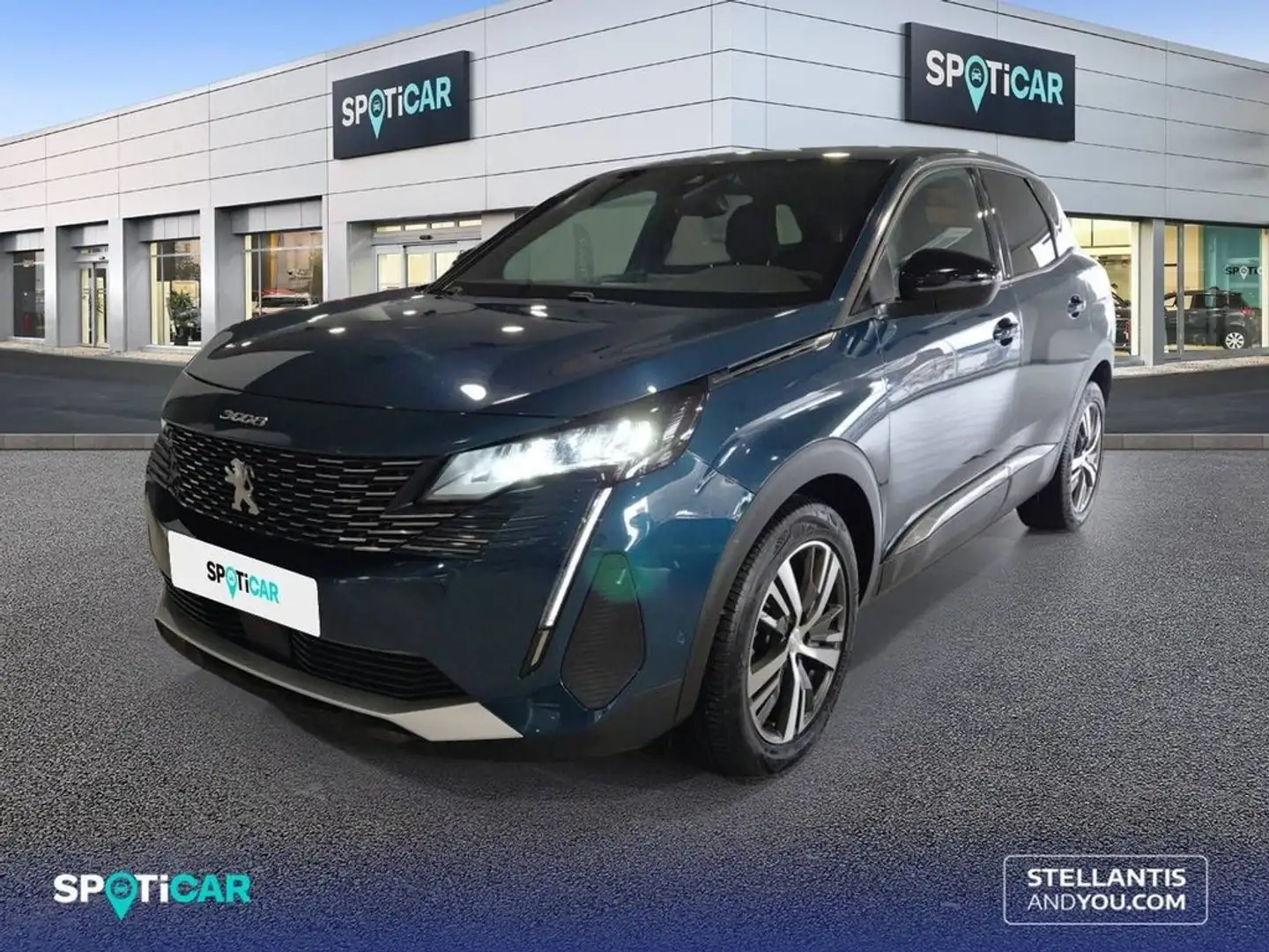 Peugeot 3008 1.5 BlueHDi 96kW S&S  EAT8 Allure Pack Blau - 1