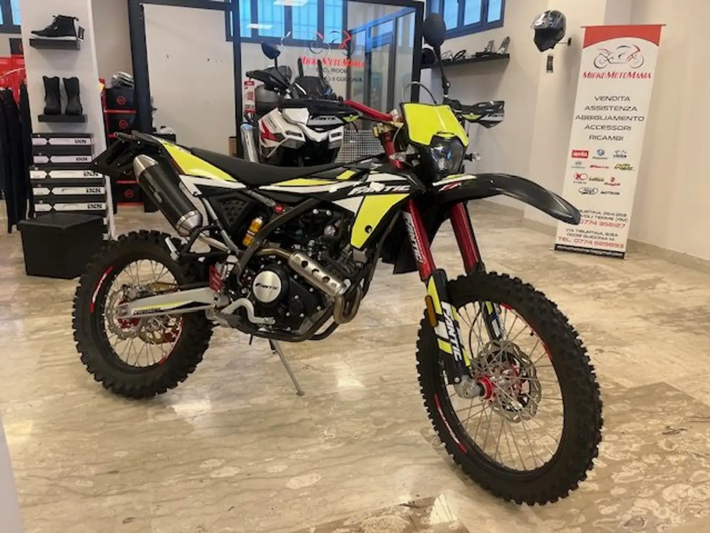 Fantic 125E km.0-XEF 125 COMPETITION "PROMO SENZA PERMUTA" Schwarz - 1