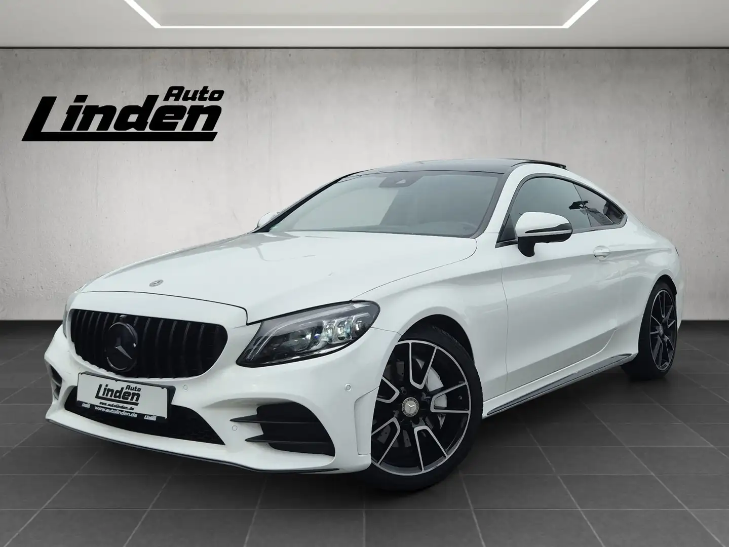 Mercedes-Benz C 300 C300d AMG Line Pano Navi 360 Multibeam Ambiente Weiß - 1