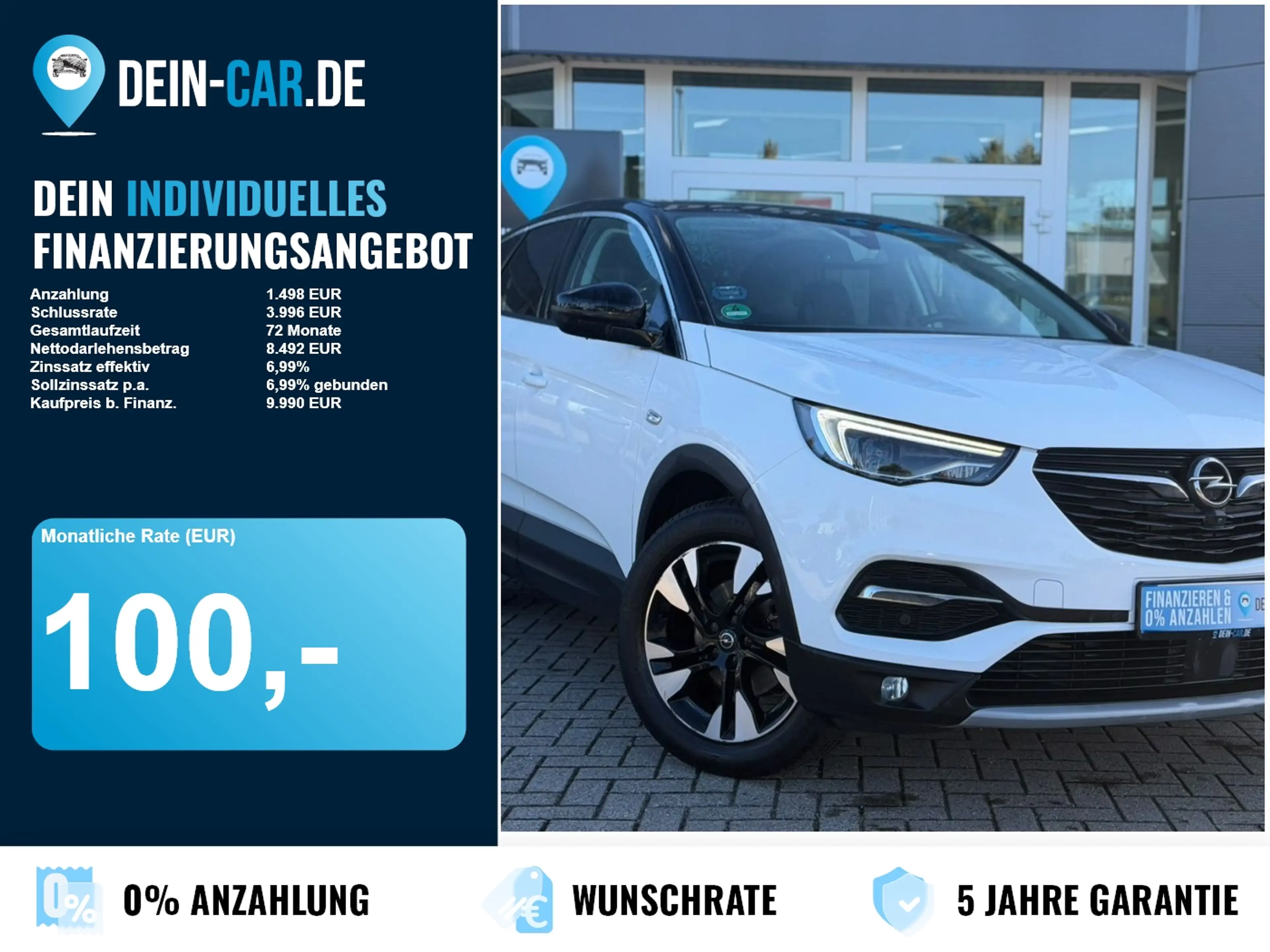 Opel Grandland X Grandland 2.0 D Ultimate 360 LED AHK Navi Pano