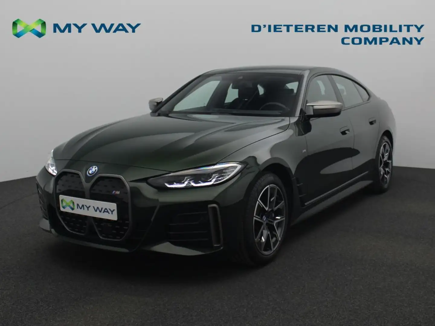 BMW i4 83.9 kWh M50 xDrive 544 PK / M-Sport / Shadow-Line Groen - 1