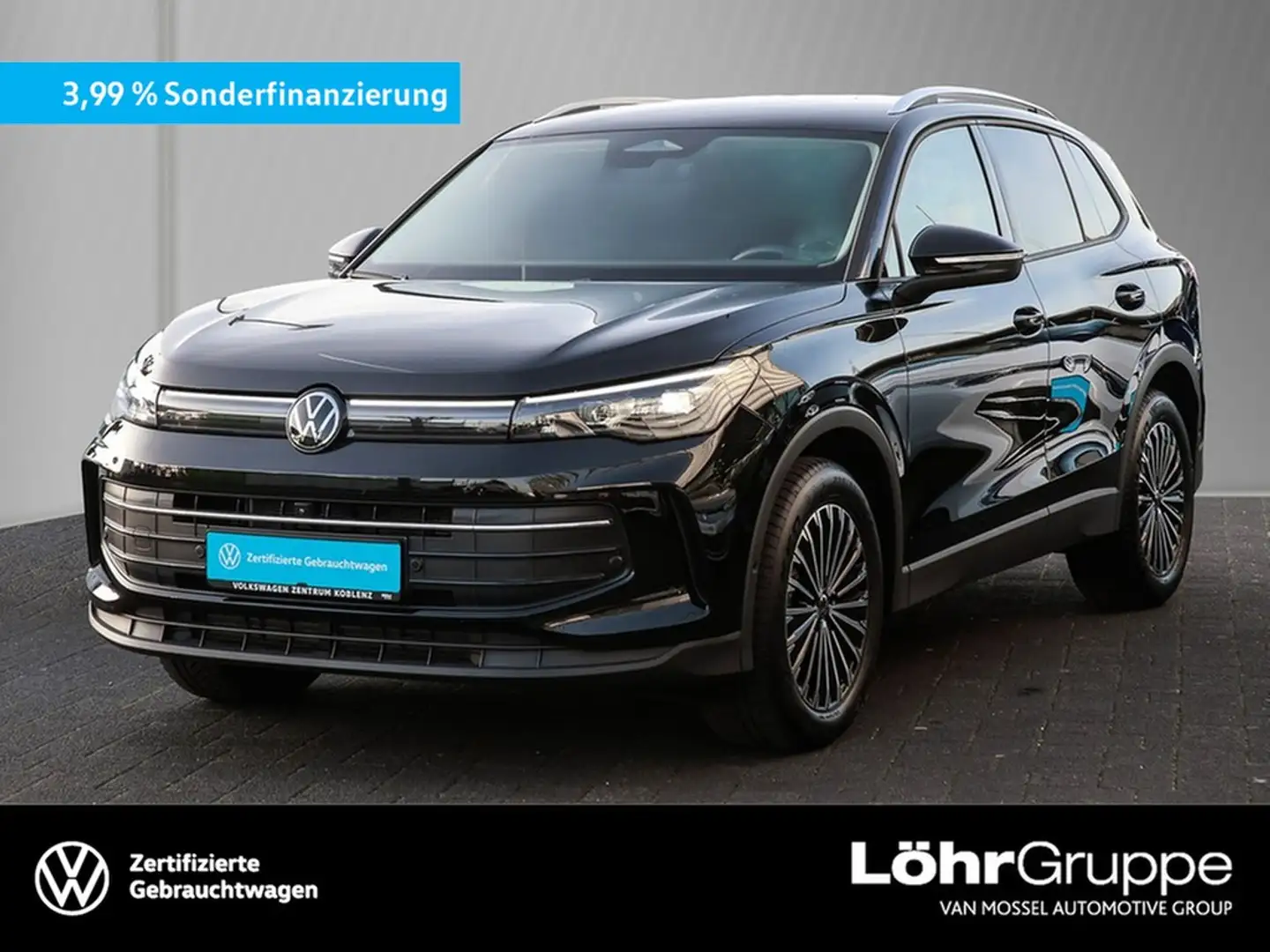 Volkswagen Tiguan 2.0 TDI DSG Goal AHK/Navi/RFK Schwarz - 1