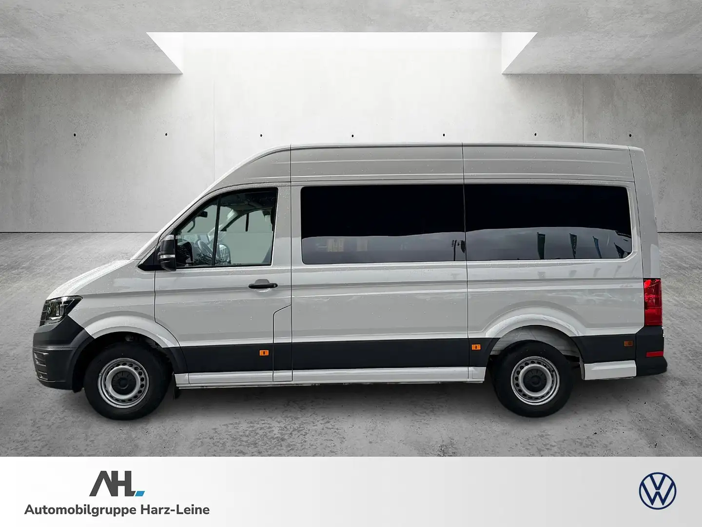 Volkswagen Crafter 35 Kombi Bus 2.0 TDI MR HD Klima RFK Standhzg. ele Wit - 2