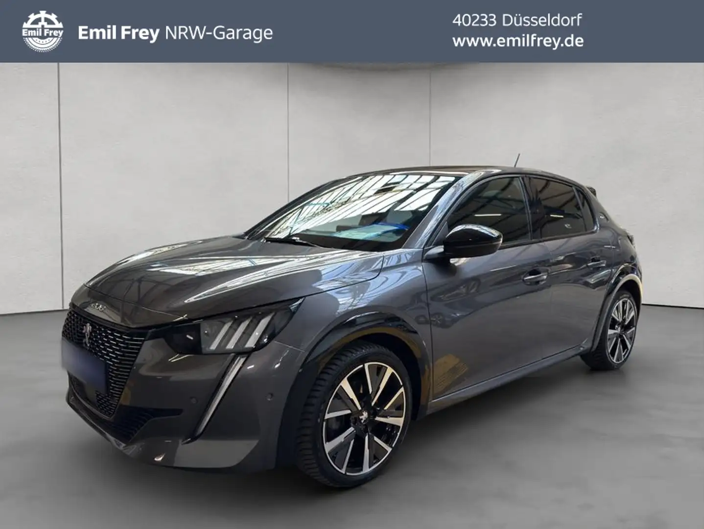Peugeot 208 PureTech 100 EAT8 GT Grau - 1