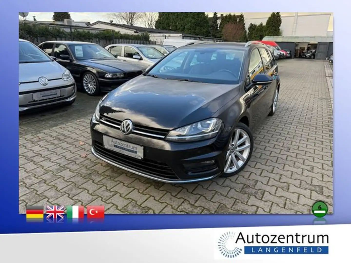 Volkswagen Golf Variant VII 2.0 TDI Allstar *NAVI*18ZOLL* Černá - 1