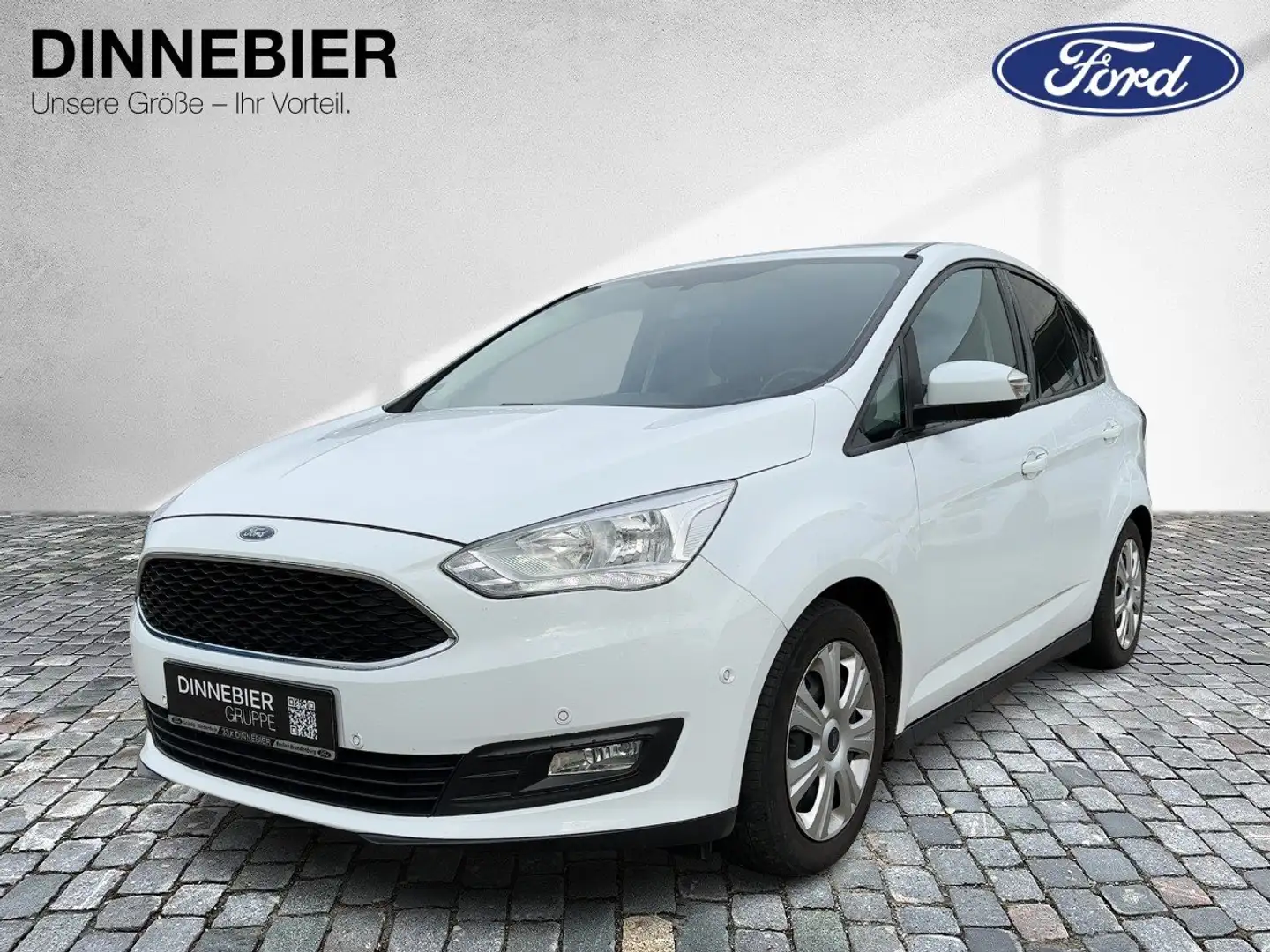 Ford C-Max 1.5 C&C Autom. *Klimaaut./Navi/AHK* 1.HAND! Weiß - 2