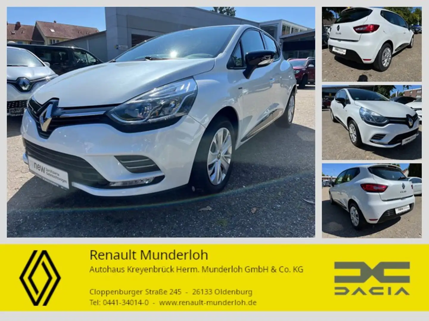 Renault Clio Limited Blanco - 1