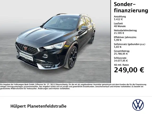 CUPRA Formentor 2.0 VZ BEATS 360°CAM ALU19" NAVI