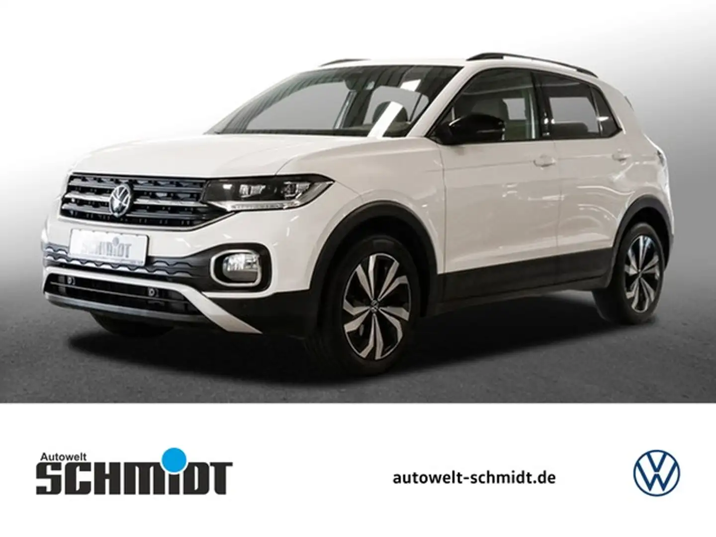 Volkswagen T-Cross 1,0 TSI Life ACC Navi AHK PDC 17" Weiß - 1