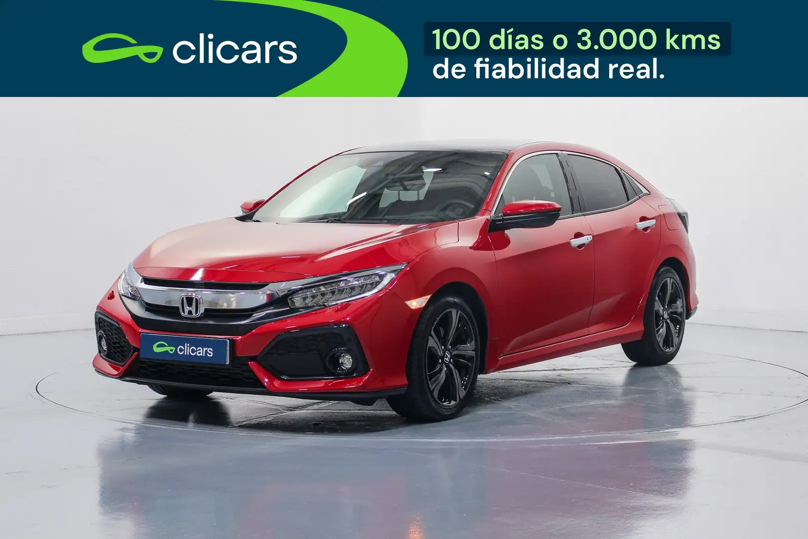 Honda Civic 1.5 VTEC Turbo Prestige CVT Rojo - 1