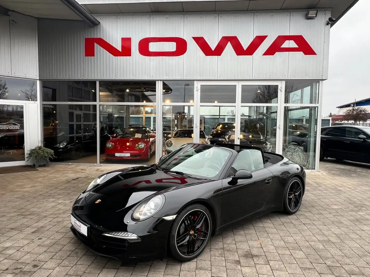 Porsche 991 Carrera S Cabriolet*Sportabgas.-BOSE-Chrono* Noir - 1