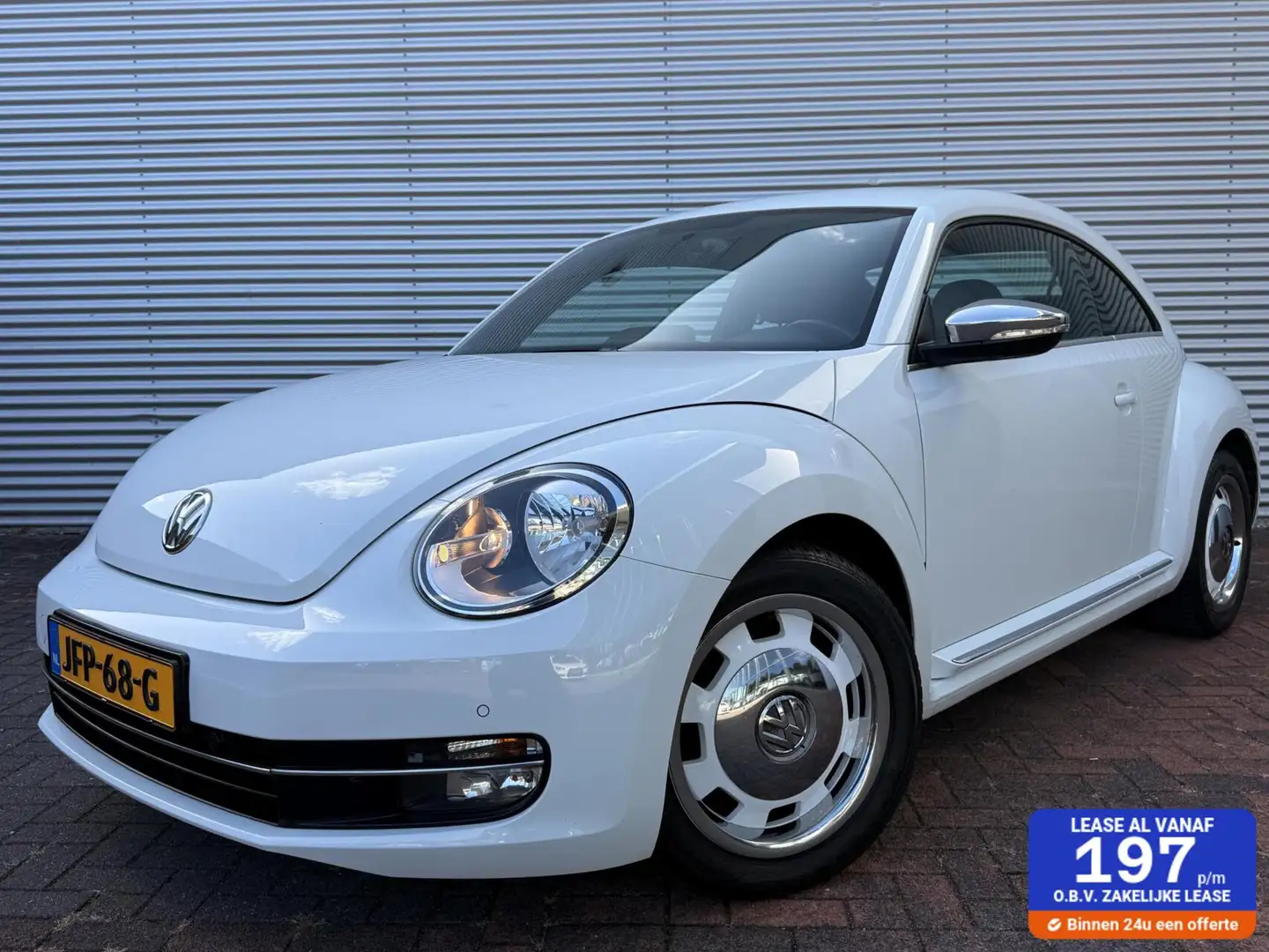 Volkswagen Beetle 1.2 TSI Design BlueMotion Cruise Navi 2015 Eerste Wit - 1