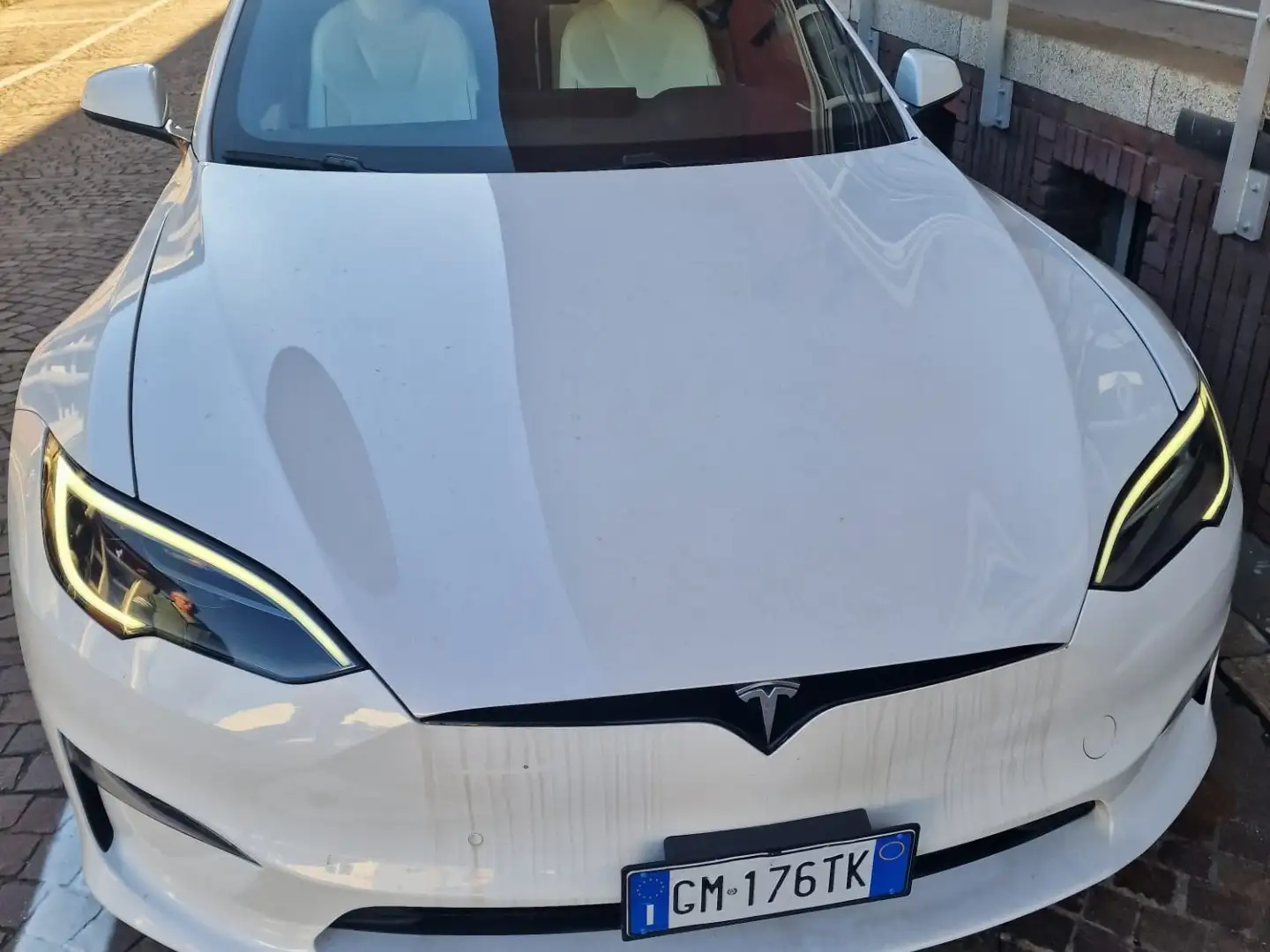 Tesla Model S Model S Performance Dual Motor Plaid awd Biały - 2