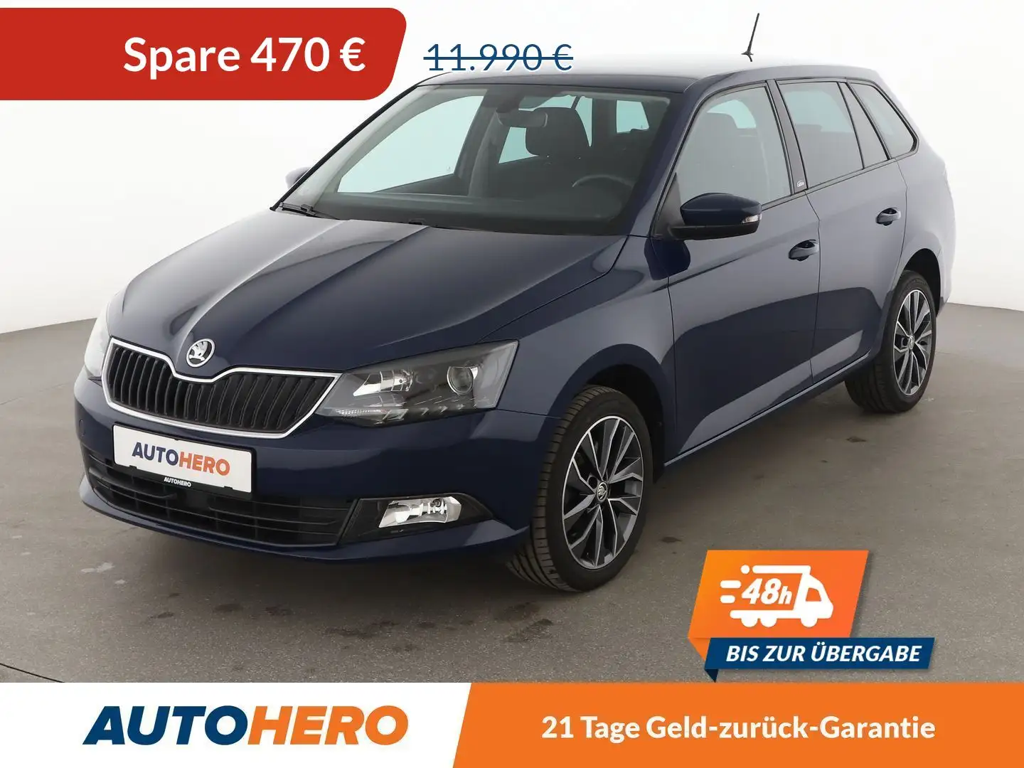 Skoda Fabia 1.2 TSI Edition*TEMPO*PDC*SHZ* Blau - 1